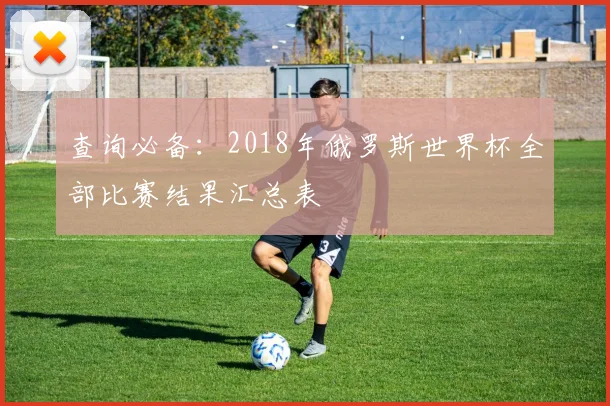 查询必备：2018年俄罗斯世界杯全部比赛结果汇总表
