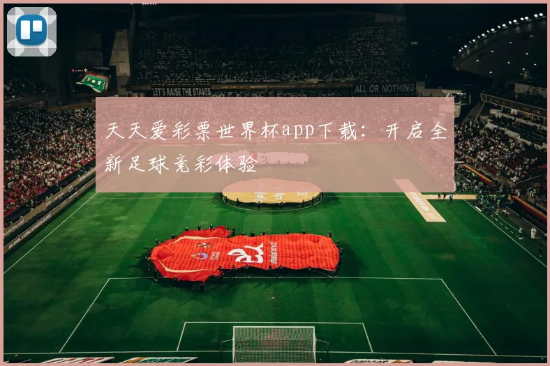 天天爱彩票世界杯app下载：开启全新足球竞彩体验